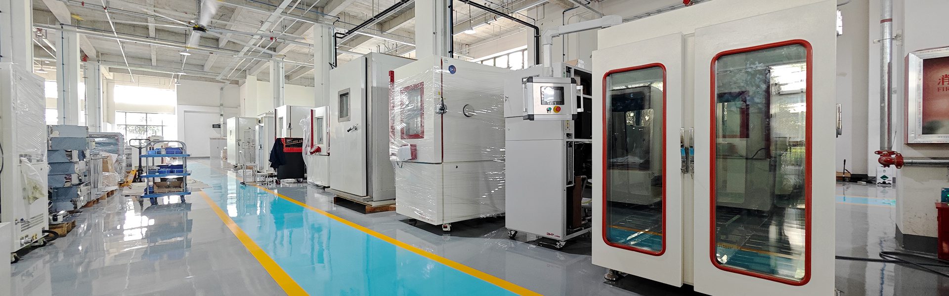 Test Chamber Manufacturing Facility of Doaho Test Equipment Co., Ltd.