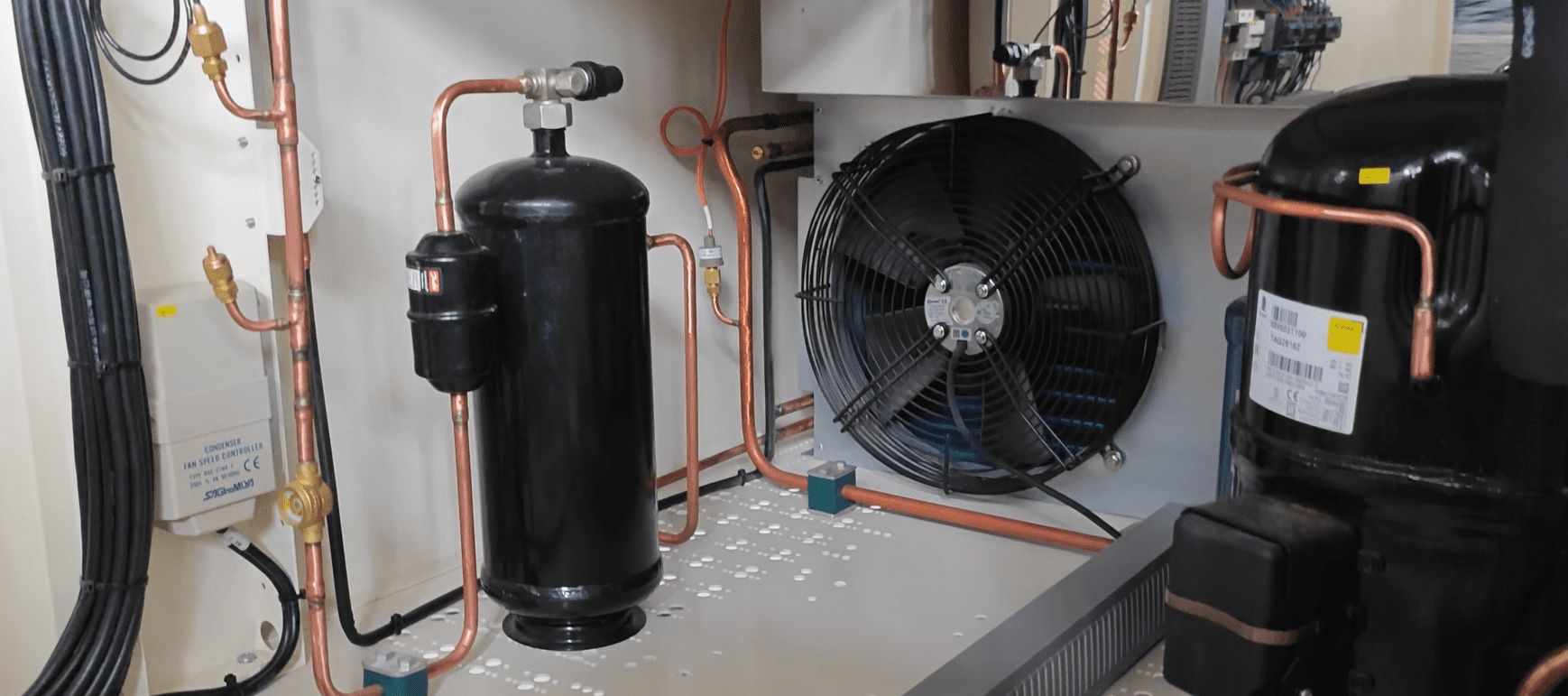 Parts of test chamber